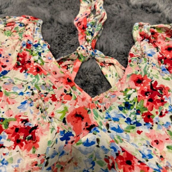 Floral Printed Midi Dress - Picture 3 of 13